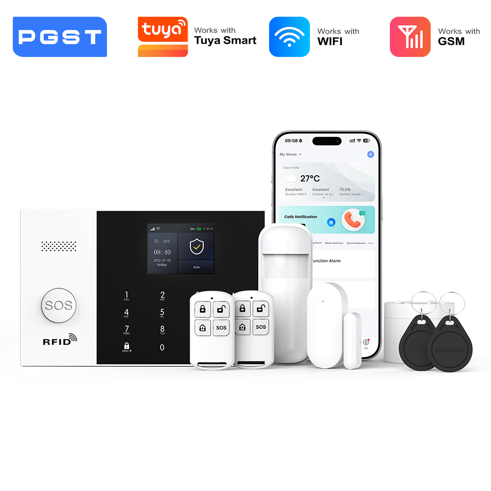 Diy Home Automation System - PGST set allarme sicurezza antifurto WiFi