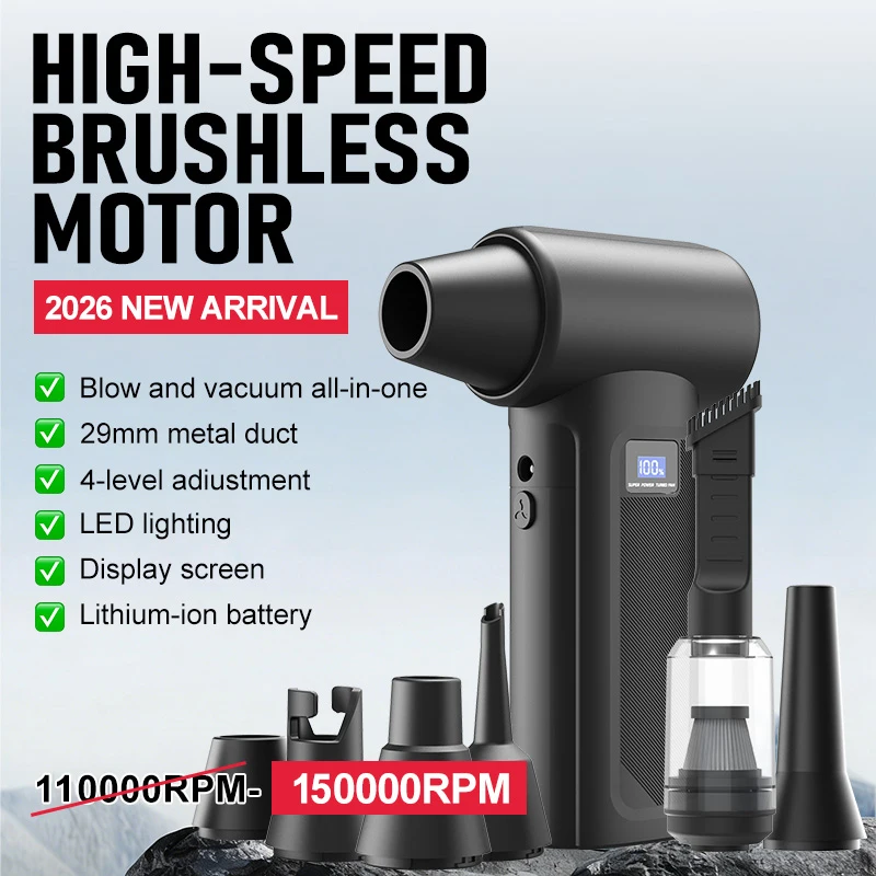 Home Automation Industry - Ventilatore Turbo Senza Fili 150000 RPM,