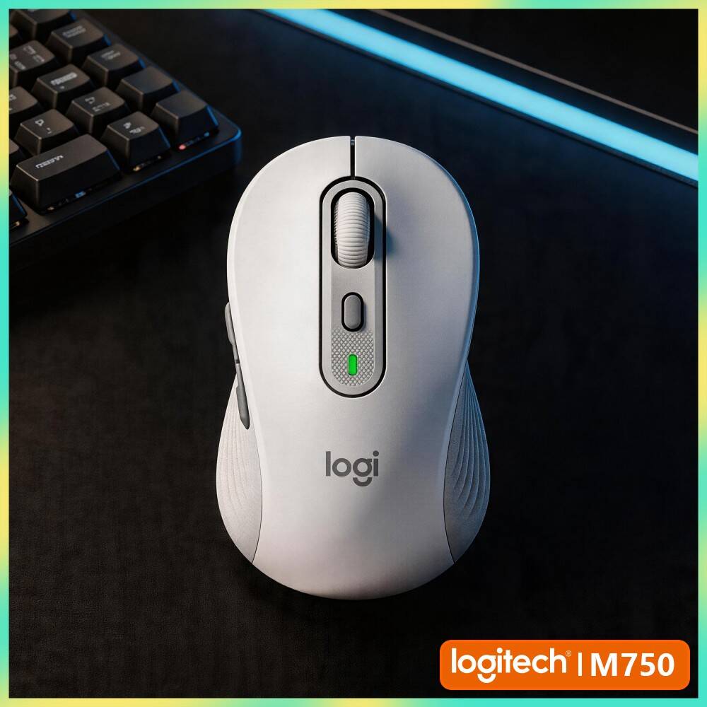Home Automation Industry - Mouse Ergonomico Logitech M750 - Click