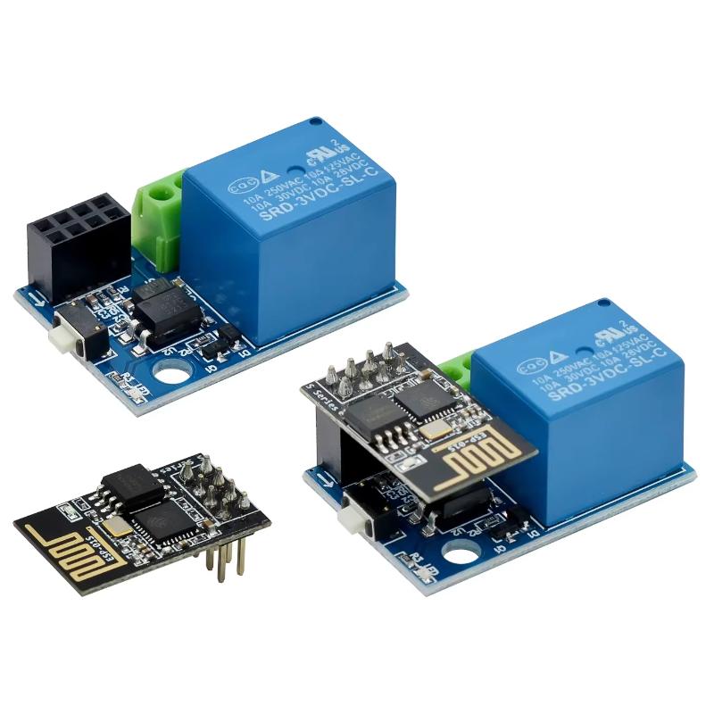 Home Automation Diy Projects - Modulo relè Wi-Fi ESP8266 ESP‑01S 5V,