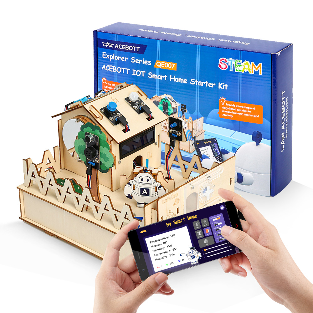 Diy Home Automation System - ACEBOTT Kit casa intelligente fai da