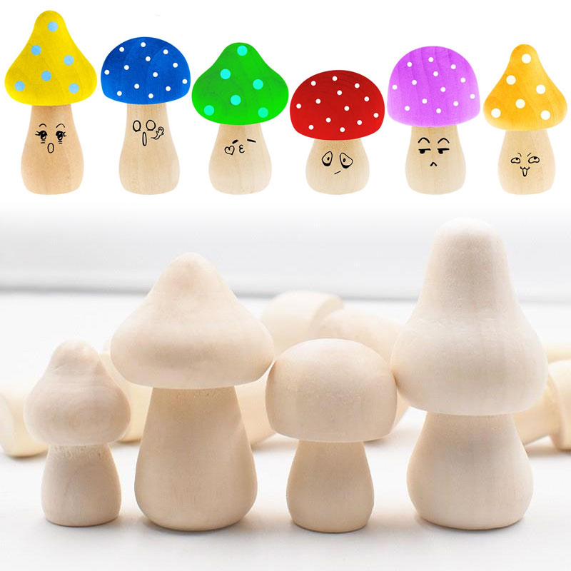 5 pezzi mini funghi di legno n - Diy Automation Projects recensione e prezzo