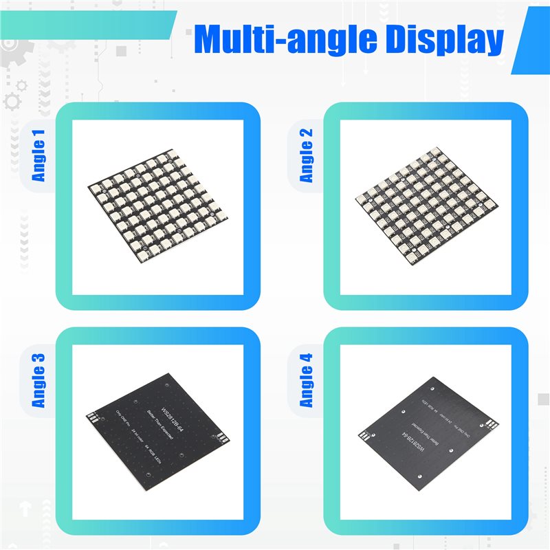 Tendenza 2025: Matrice LED WS2 - Rgb Led Matrix 8X8 recensione e prezzo