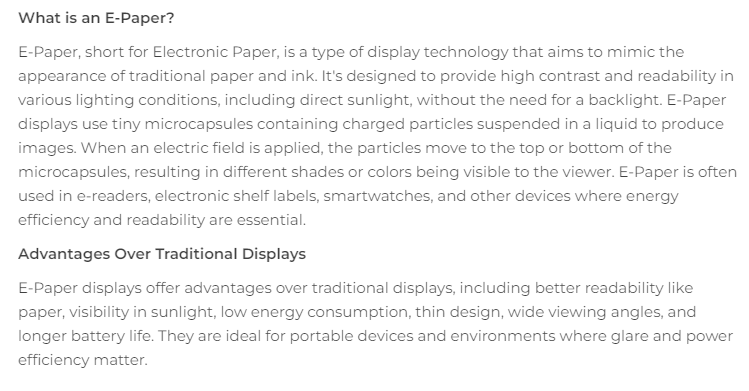 104990852 Display EInk EPaper  - Display Epaper 2.9 recensione e prezzo
